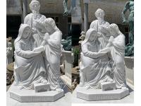 Marble religion sculpture