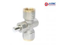 Two way manual pressure gauge cock