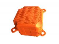Float-orange Dock Cubes     blow molding products supplier      Floating Dock manufacturers