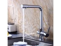 Copper water purification kitchen faucet hot and cold mixed water list kitchen faucet bathroom