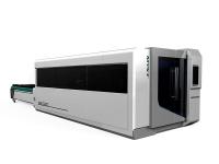 Full Cover Fiber Laser Metal Cutting Machine With Exchange Table MTF3015G  sheet metal laser cutting machine price