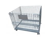 Steel Foldable Wire Mesh Container  custom Wire Container  wire containers Exporter   