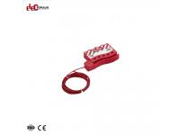 Cable Lockout EP-L62  Cable Shackle Padlock  safety cable padlock  Steel cable plated chromium shackle