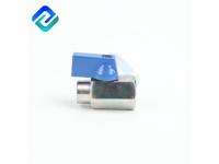 Hot Selling Stainless steel&nbsp;304 and 316 thread&nbsp;BSP MINI exagonal ball valve&nbsp;