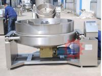 Jam jacketed kettle with mixer  Electric industrial wok supplier   Cooking Equipment China