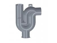 DIN19522 /EN877/BS EN877/ISO6594 Cast Iron Drainage Pipe Fittings
