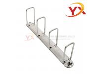 4 Holes Square Ring Binder Clip for PP Plastic Folder