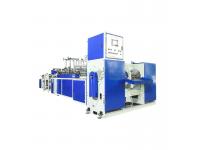 Full-automatic Star Seal Flat/T-shirt Rolling Bag Making Machine With Coreless