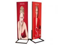 Digital LED Poster, High density digial LED media player, Jointable Floor standing LED Display