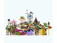 tropical rainforest adventure game atmosphere Adventure Cave