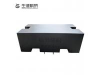 Lock-shaped counterweight 