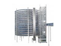 Food spiral chiller and freezer