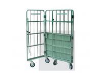 Logistics Truck   Wire Containers Exporter  Pallet Rack Wire Mesh Deck Manufacturers  Cold galvanizing flared wire mesh 