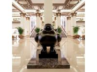 Fernando Botero Famous Bronze Fat Bird Grounds For Sculpture