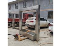 Garden Decoration Stainless Steel Sculptrue Fountain Statues