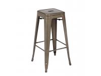 Hot Sale Dining Room Furniture metal dining bar stool with footrest Tolix stool