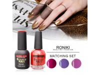 RONIKI Matching Gel & Nail Polish  perfect Matching Gel Polish set   