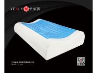 Blue Rock High and Low Sleeping Memory Foam Gel Pillow