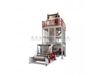High Speed LDPE Double Screw ABA Three Co-Extrusion Film Blowing Machine