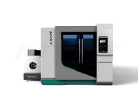 Fiber Laser Cutting Machine With Rotary Exchange Table and Cover MTF3015GR   Tube Fiber Laser Cutting china