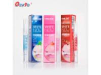 Transparent Plastic Fruity Teeth Whitening Pen With Organic Substance (Offers Private Label On A Variety Of Flavour)