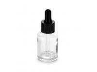 Slant essential oil dropper bottle