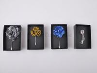 Custom Flower Brooches  custom men brooch corsage  custom men flowr brooches   custom polyester men flower brooches