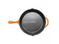 Cast Iron Enamel Frying Pan