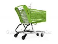 The carrying capacity of plastic shopping carts in supermarkets