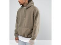  Street Fashion Men Oversized Blank Surface Stone Wash Hoodies