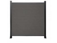 wood plastic composite wpc fence panel