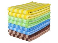 AS40304566 microfiber weft-knitted color chess towel