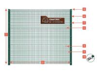 358 High security fence