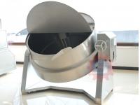 Emulsifying jacketed kettle with lid   industrial steam jacketed kettle   Stainless Steel Jacketed Kettle factory