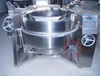 Gas boiling pot   Gas vacuum jacketed kettle china  gas tilting kettle