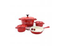 Cast Iron Enamel Cookware Sets