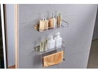 Stainless steel towel rack