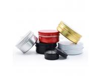 Factory Sliver Black Yellow Red Aluminum Bottles and Jars