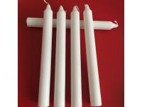 China Making Paraffin Wax White Candle for Household