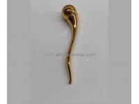 Zamac rotatable Applicator with Handle    eye cream applicator   OEM eye cream Applicator