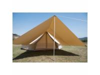 Bell Tent With Stove Jack,Awning   waterproof Canvas Tent price   Breathable Canvas Tent manufacturer