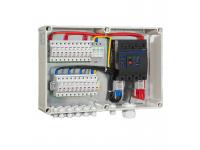 ZJBENY BHS-10/1 1000V DC Solar PV Combiner Box 10 In 1 Out 250A DC Isolator Switch for On/Off Grid Solar Panel System