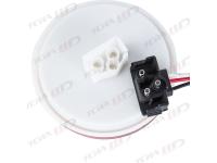 Customized 4 inch round led trailer tail lights for stop turn signal