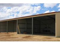Agriculture and Industrial Portal Frame Style Structure Steel Sheds