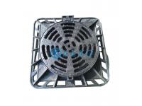 square round grating D400 850x850mm,CO DIA600, height 100mm   