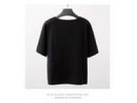 Wholesale 100%Cotton Blank Drop Shoulder T shirt For Women