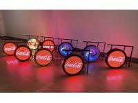 High-definition Outdoor Circle LED Video Advertising Display