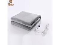 Soft Flannel electric under blanket with 3 settings controller and timer
