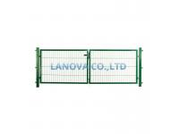 Double Swing Gate - Square Pipe