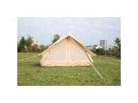 Double Layer Fly Sheet Lodge Cottage Tent   2-4 Man Tents china   Wall Tent supplier    Canvas Bell Tent